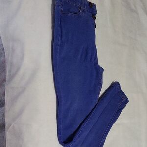 Women's No Boundaries Skinny Jeans in Royal Blue #4105